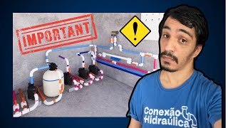 NÃO construa sua PISCINA sem o PROJETO HIDRÁULICO!