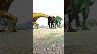 Big Dinosaur chase T-Rex chasing part- 835 #shorts #dinosaur #youtube #dinosaurs #youtubeshorts #vfx