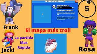 estos Brawlers son buenos para este mapa troll en brawl Stars y último video del año