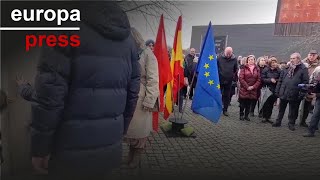 Asociaciones de víctimas critican en Pamplona, en el 20º aniversario del 11M, el "blanqueamiento"