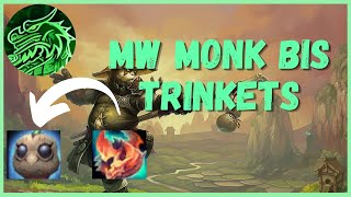 Mistweaver Monk BiS M+ Trinkets Review