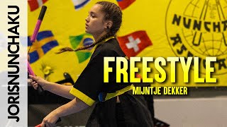 Mijntje Dekker - WNA World Championship 2024 - Freestyle Female