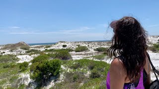 Topsail Hill Preserve State Park - Hiking through the sand dunes and trails.