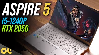 Acer Aspire 5 Review: RTX 2050 is here! | Best Budget Gaming Laptop? | GTR