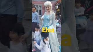 Elsa #frozen #waltdisney #disneyland #youtubeshorts