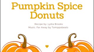 Pumpkin Spice Donut Recipe | SMU LOOK Fall Series