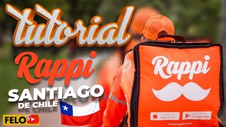 TRABAJANDO CON RAPPI EN SANTIAGO DE CHILE /ES RENTABLE? #FELOTV