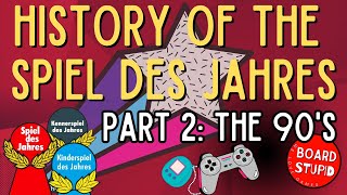 History of the Spiel Des Jahres Part 2: The Nineties