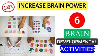 6 Brain gym Activities For Kids | Brain Gym (Age 3+)