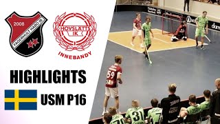 Highlights USM P16 Fagerhult Habo - Hovslätt (Innebandy/Floorball)