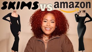 Skims Dupes On Amazon? Trying VIRAL TikTok Dupes! Are They Worth It? (Amazon Clothing Haul 2023)