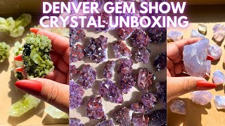 Denver Crystal Unboxing Part 4 - Rare Raw Crystals