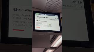 S-Bahn Rhein-Neckar S1 Ansage Mannheim Hbf