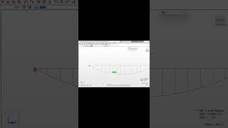 Análise de Tração e Compressão em Uma Viga (Robot Structural 2023)#shorts