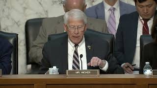 Senator Wicker Leads Armed Services Republicans in INDOPACOM Hearing