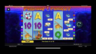 FISHIN FRENZY GOLD BET BONUS WITH GOLD BET ON