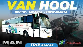 NAIK BUS LANGKA😱‼️ TRIP REPORT KRAMAT DJATI  BOGOR  - PURWAKARTA | BODY & CHASIS LAWAS!