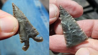 1958 - Part 2/2 - Heat Treated Chert Arrowhead #flintknapping