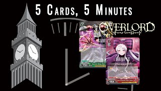 Overlord 2 (RR/R) | Five Cards, Five Minutes | Weiss Schwarz