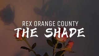 THE SHADE - Rex Orange County (Lyrics)