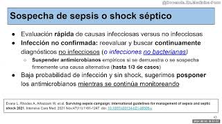 5. ¿Cuándo iniciar antibióticos en sospecha de #sepsis ? #infecciones     #medicine    #medicina