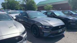 Hot Magnetic Grey Mustang Ecoboost with Performance Pack plus Magnaride