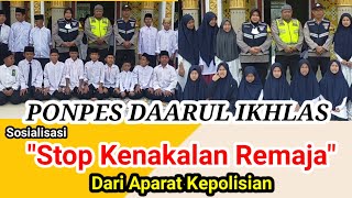 Sosialisasi"Kenakalan Remaja"Dari Pihak Kepolisian,,,Semoga Kunjungan Kali Ini Membawa Berkah 🤲