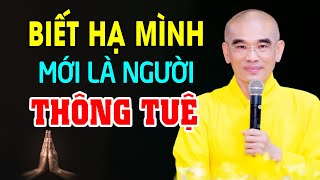 Biết hạ mình mới là người thông tuệ - Thầy Thích Tuệ Hải