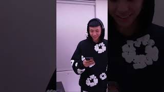 RAY SHOWS KAI CENAT HIS ROOM IN TAIWAN