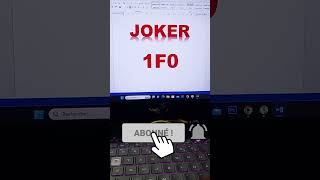 JOKER  #windows  #logo  #msword  #computer  #microsoft