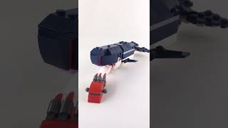 Building Lego Whale Stop Motion #shorts