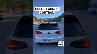 GOLF R LAUNCH #mk7r #fyp #viral #lounchcontrol # golf