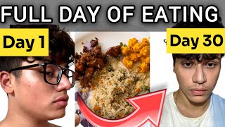 My Full Day of Eating for Weight Loss (No starving, just results !!! )