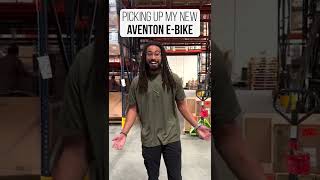 Picking Up My New Aventon E-Bike #shorts