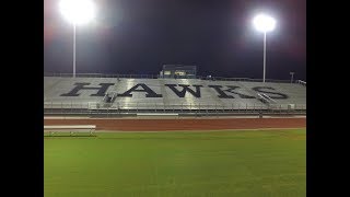 Highland High School Football Field - Night Time Flight