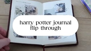 harry potter journal flip through ϟ