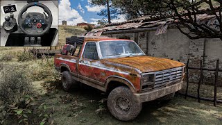 Rebuilding Ford F-150 XLT 1986 | Forza Horizon 5 | Steering Wheel Gameplay