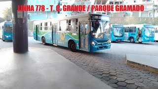 [REPOST SEM EDIÇÃO] [VIDA REAL] LINHA 778 - PARQUE GRAMADO / T. CAMPO GRANDE VIA RODOVIA LESTE OESTE