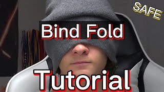 How To Make A Blind Fold - HOME MADE AND SAFE