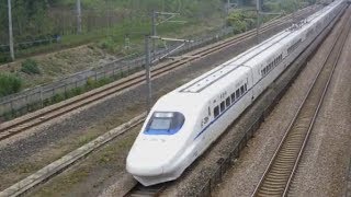 CRH2B, China High Speed train 中國高速列車 (D3009/12汉口往上海虹桥, Hankou to Shanghai Train)