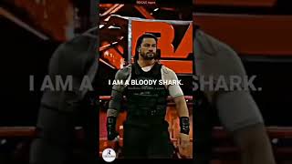 Roman Reigns 🔥 bloody shark 💯 High ATTITUDE 😈 motivational status #shorts