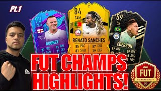 WE’RE BACK! FUT CHAMPS HIGHLIGHTS! ELITE GAMEPLAY(Pt1) FIFA21!