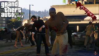 GTA 5 - FRANKLIN Becomes A ZOMBIE EP 08 | GTA 5 MODS