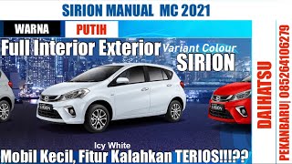 Full Spesifikasi Daihatsu Sirion MT[Manual] 2021| Astra Daihatsu Pekanbaru