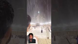 heavy rain in Makkah so blessings #youtubeshorts #makkha madina #foryou