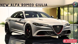 Анонс НОВОЙ МОДЕЛЬ 2025 Alfa Romeo Giulia — ПЕРВЫЙ ВЗГЛЯД!