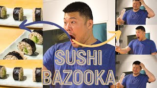 Terry TAKES ON A Sushi BAZOOKA 🔫🍣