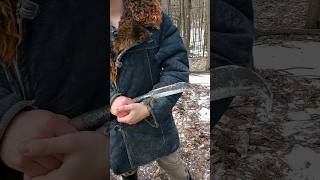 Billhook- интересный инструмент для леса! #forestroach #выживание  #бушкрафт  #ковка  #ковка #нож