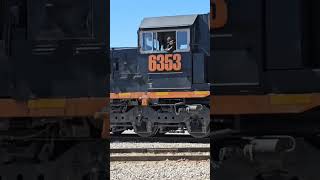 "Unstoppable" movie star locomotive W&LE #6353, AWVR#1206 in action!