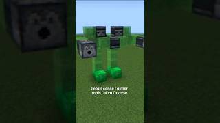 Build Robot Minecraft #shorts #minecraft #build